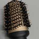 LANDOT Hair Blow Dryer Brush: One-Step Hot Air Brush with 60mm Oval Barrel - 4 in 1 HairDryer Styler and Volumizer for Drying Straightening Curling Volumizing Hair Fight Frizz and Add Volume (Pink + Rose Gold)