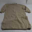 Saodimallsu Womens Oversized Sweaters Mock Neck Batwing Long Sleeve 2025 Fall Trendy Ribbed Knit Casual Tunic Sweater, Light Brown, Medium