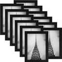 5x7 Picture Frames Black Set of 12 for Wall Gallery Collage Photo Frames or Tabletop Display