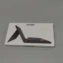 Doohoeek Universal Bluetooth Keyboard for Samsung Galaxy Z Fold, iPad mini 7 2024 & Phones, Dual Bluetooth Mini Keyboard with Any-Angle Kickstand & Leather Cover for Android, Windows and iOS (Black)