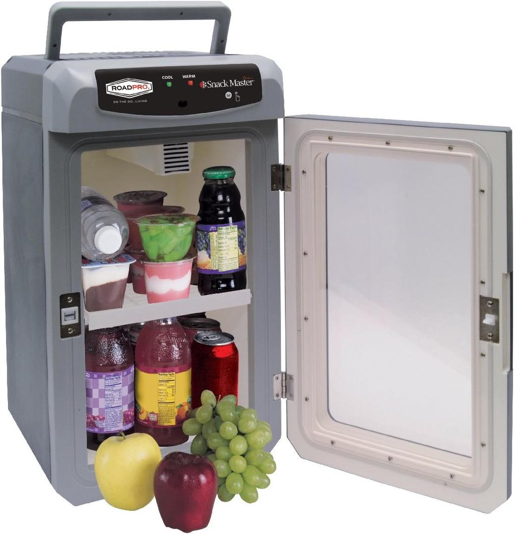 RoadPro RP5653SF 12-Volt Snackmaster Cooler/Warmer - 18 Quart Capacity