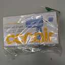 Conair Travel Hair Dryer with Dual Voltage, 1600W Compact Blow Dryer with Folding Handle, Blue