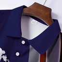 Cqinnifu Men's Polo Shirt,Golf Shirts for Men,Moisture Wicking Short Sleeve Golf Polos for Men (L)