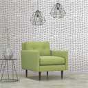 RoomMates RMK12275PL Tick Marks Peel and Stick Wallpaper, Black, White, 20.5 inches wide x 18 feet