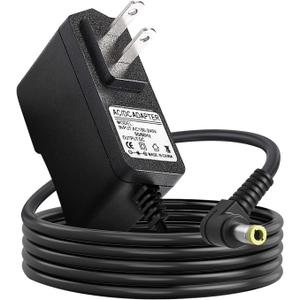 9.5V AC/DC Casio Charger Power Adapter Compatible for Casio Piano AD-E95100LU, Casio Keyboard SA-76, SA-77, SA-46, LK-135, WK-225, CTK-2500, CTK-2400, CTK-2550, CTK-1100, WK-220, CTK-2090 Power Cord