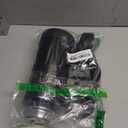 CIVAGO 32 oz Insulated Water Bottle With Straw, Stainless Steel Sports Water Cup Flask with 3 Lids (Straw, Spout and Handle Lid), Wide Mouth Travel Thermal Mug, Black