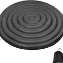 Inflatable Hot Tub Cover Round Replacement All Saluspa Intex Spa Covers Insert One Size Fits All Insulated Thermal Energy Saving Hot Tub Lid Round Replacement Used for Rain-Proof Snow-Proof spa Cover