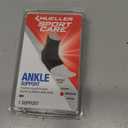 Mueller Sports Medicine Neoprene Ankle Support Sleeve, Ankle Pain Relief Support for Men and Women, Ideal for Sprains, Strains, Arthritis, Black (Medium (Pack of 1))