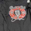 Sock Hop Clothes 50s Greaser Doo Wop Retro Rockabilly 1950s T-Shirt, Black , Small