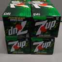4 PACK Zero Sugar 7-Up Soda, 12 Oz., Pack of 12