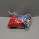 3 Pcs Red Blue Cylinder Pedestal Stand Covers Spandex Plinth Spiderweb Themed Cylinder Stand Covers for Birthday Party Wedding Shower Props Decor