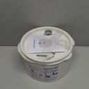 Ceramic Cat Water Fountain - 2.1L/71oz - All-Ceramic Body & Pure Copper Water Spout - Non-Toxic - Automatic Pet Drinking Fountain Indoor with Ultra-Quiet Pump, and 3Pcs Filter & Sponge (White)