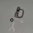 Rotatable Sink Faucet Aerator Extension, Universal Rotating U-Shaped Faucet Extender with Washers 2 Modes Adjustable Flexiflow 1080 Rotating Tap Spray Head Adapter for Kitchen & Bathroom Upgrade