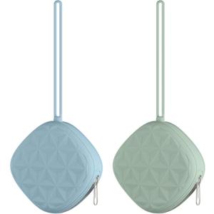 Silicone Pacifier Case for Diaper Bag, Newborn Baby Pacifier Holder Case For Boys & Girls 