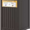 Package Delivery Box for Outside, with Delivery Sign 48 Gallon Storage with Lockable Secure, Large Resin Outdoor Package Drop Container