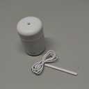 Portable Mini Humidifier, Colorful, Cool Mist, USB Powered. Perfect for Bedroom, Office & Car (300ml, White)