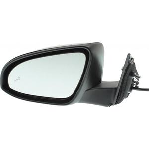 For Toyota Camry 2016 2017 Door Mirror Driver Side | Power | Heated | Manual Folding | w/Blind Spot Detection | Paintable | 8790606051, 8794506060C0, 8790706011 | TO1320375