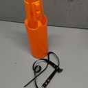 Leaf Blower Air Booster, 2nd Gen Turbo Airflow Amplifier Attachment Instantly Boosts Blower Speed & Power, Venturi Effect Nozzle Extension for Yard, Lawn & Driveway Cleanup, Fits 24" Blowers (Orange)