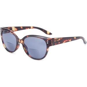 EYEGUARD Bifocal Reading Sunglasses UV400 Protection Readers for Women Comfortable Stylish Reading glasses (Tortoise +2.00)