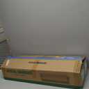 7PM Modern Rectangular Chandelier, Gold, L31.5' x W10' x H10', 6 Lights, Dimmable, Kitchen, Dining Room, Living Room