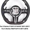 Carbon Fiber Sport Steering Wheel Without Bag for BMW F01 F06 F10 F11 F20 F21 F22 F30 F31 F32 F34 F36 F80 F82 F15 F48 (F10 F11 F06 F01)