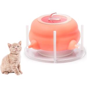 Puppy Dog Cat Feeders Kitten Milk Bowl Feeder Nursing Station Nipple for Multiple Puppies