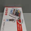 SWISSVOICE 3355 DECT 6.0 Corded Big Button Phone for Elderly with Answering Machine and Additional Cordless Handset Loud Phones for Hard of Hearing Hearing Aid Compatible Phones, White