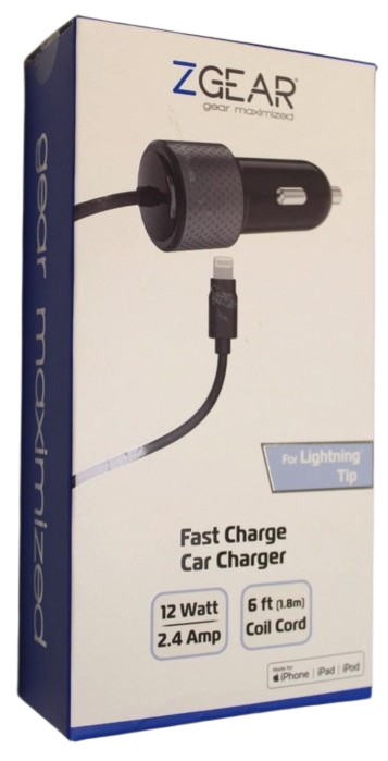 ZGEAR Set of 2 Pack Car Charger