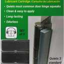 The First-of-Its-Kind Lubricant Cartridge for Squeaky Door Hinges. Mess-Free, Odorless, Sprayless & Prelubricated. Hinge Husher Lubricant Cartridges (3 Pack - Black)