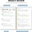 2 x 2026 Planner - Weekly and Monthly Planner, January 2026 to December 2026, Spiral Bound 2026 Calendar Planner Book, Inner Pocket, Perfect for Office Home School Supplies - A5 (6.3" x 8.5"), Baby Blue