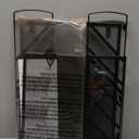 Simple Houseware 6 Tier Wall Mount Document Letter Tray Organizer, Black