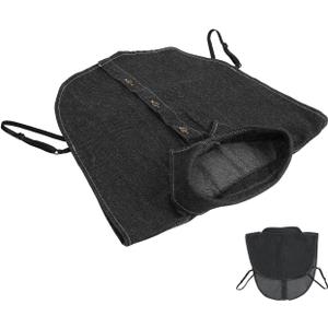 Denim Fake Collar for Women, Black Denim Collars for Women Fashionable Lady Fake Sweater Detachable Dickey Removable Choker Blouse Top for Girls Decorative Favors Valentine's Day (Black)