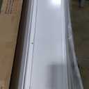 Clover Queen Size Murphy Bed Cabinet with Gel Memory Foam Mattress - White