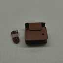 Rieibi Mini Shot 3 Retro Case, PU Leather Protective Case for previous version of Kodak Mini Shot 3 Retro C300R 2-in-1 Camera/Portable Instant Printer with Shoulder Strap - Brown(Camera not included