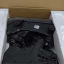 Nilight Headlight Assembly for 2007 2008 2009 2010 2011 2012 2013 Toyota Tundra 2008-2017 Sequoia Headlamps Replacement Black Housing Amber Reflector Driver and Passenger Side