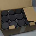 Plastic Jars With Lids Slime Containers 8oz-30 Pack-Leakproof Round Plastic Containers for Kitchen Pantry-Ideal For Home Storage-With 30 Chalkboard Stickers