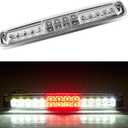 Third 3rd Brake Light, LED High Mount Stop Light for 1999-2006 Chevy Silverado/GMC Sierra 1500 2500 3500HD, 2007 Silverado/Sierra Classic Model, Rear Center Cab Roof Tail Cargo Lamp, Smoke Lens
