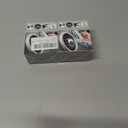 2-Pack Magnetic Car Phone Holder - 360 Rotating L-Shaped Air Vent/Dashboard Holder, Suitable for iPhone, Samsung, Huawei (Black + Red)