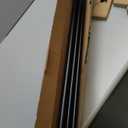 TONIAL1 Inch Double Curtain Rods 72 to 144 Inch (6 to 12 ft), Heavy Duty Decorative Drapery Rod for Windows 69 to 140 Inch (5.75 to 11.7 ft) with Classic Cap Finial, Black