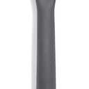 GreenPan Silicone Slotted Spoon, Cooking Kitchen Utensil, Mixing Stirring Serving, Flexible Rubber Nonstick Cookware, Rigid Steel Core Heat-Resistant, Anti-Slip Handle, BPA-Free, Dishwasher Safe, Gray