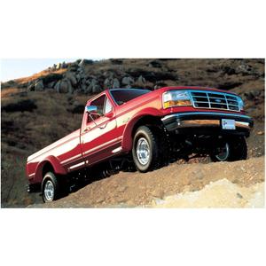 Bushwacker Extend-A-Fender Extended Rear Fender Flares | 2-Piece Set, Black, Smooth Finish | 20020-11 | Fits 1992-1996 Ford Bronco, F-150, F-250; 1992-1997 F-350 Super Duty w/ 8' Bed (excludes Dually)