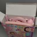 Baby Doll Stroller Toy Set for Girls Toddlers 3-5, 13.4" Baby Doll Accessories Set with Foldable Stroller & Bottle, Pretend Play Baby Toy Christmas Birthday Gifts for Kids 3 4 5 6 7 8 Year Old