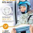 Kids Balaclava Ski Mask with Breathable Holes, Windproof Fleece Full Face Mask for Cold Weather Boys Girls (Blue)