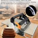 Hand Cranked Clay Roller Machine, Adjustable Clay Slab Roller-Suitable for Rolling and Preparing During Making of Pottery Crafts