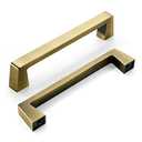 khtumeware 6 Pack 5 Inch(128mm) Kitchen Cabinet Handles,Brushed Antique Brass Cabinet Pulls Kitchen Cabinet Hardware, Furniture Pulls for Bathroom Cupboard Drawer Handles Dresser Pulls