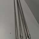 RIDGE WASHER Pressure Washer Wand Extension, 240 Inch Replacement Lance, Stainless Steel Power Washer Extender, 1/4' Quick Connect Fitting, 4000 PSI (4 Wands 60" Each)