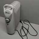 JASUN Oil Filled Radiator Heater with Adjustable Thermostat, Mini Portable Space Heater 700W for Indoor Use, Overheat Safety, Quiet Work, White