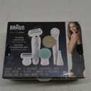 Braun Epilator Silk-pil 9 Flex 9-300 Beauty Set, Facial Hair Removal for Women, Hair Removal Device, Shaver & Trimmer, Cordless, Rechargeable, Wet & Dry, FaceSpa