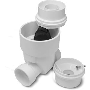 RectorSeal Clean Check 97023 Extendable Backwater Valve, Installs Descretely, Plumbing, 3", 12.5 x 9 x 11 inches