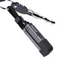 pzoz Multi Charging Cable Keychain Charger Cable with LED Display, 4-in-1 Multi USB C Fast Charging Combo Lightning/Type C/USB A/USBC for iPhone iPad MacBook AirPods Samsung Google (60W, 7.3 inchs)